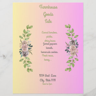 Prospectus 21,6 Cm X 24,94 Cm Flyer agricole