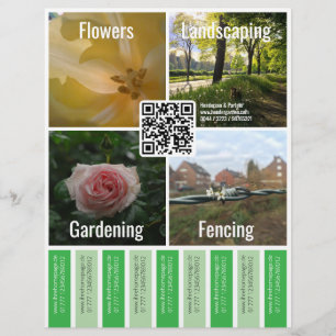 Prospectus 21,6 Cm X 24,94 Cm Flyer Code QR 