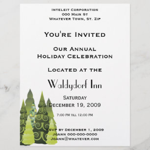 Prospectus 21,6 Cm X 24,94 Cm Flyer de fête