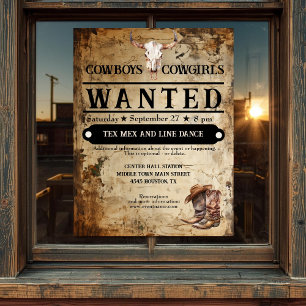 Prospectus 21,6 Cm X 24,94 Cm Flyer de l'événement occidental