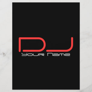 Prospectus 21,6 Cm X 24,94 Cm Flyer DJ