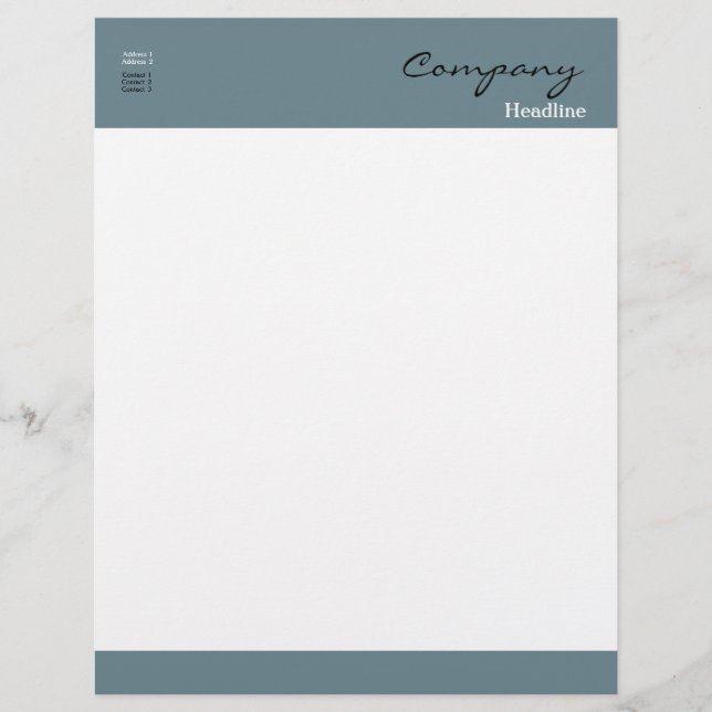 Prospectus 21,6 Cm X 24,94 Cm Flyer professionnel (Devant)