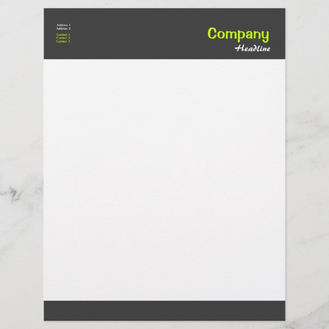 Prospectus 21,6 Cm X 24,94 Cm Flyer professionnel (Devant)