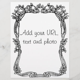 Prospectus 21,6 Cm X 24,94 Cm Flyers Feuille Art Déco