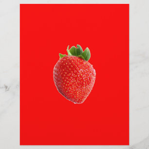 Prospectus 21,6 Cm X 24,94 Cm Fraise d'été