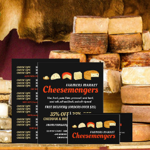 Prospectus 21,6 Cm X 24,94 Cm Fromage, Cheesemonger Publicité