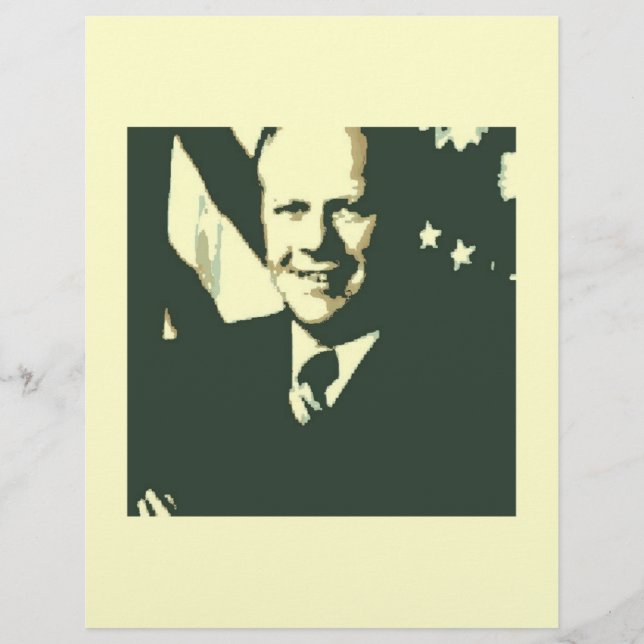 Prospectus 21,6 Cm X 24,94 Cm Gerald Ford (Devant)