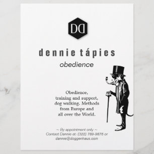 Prospectus 21,6 Cm X 24,94 Cm Grand Danois Flyer DD