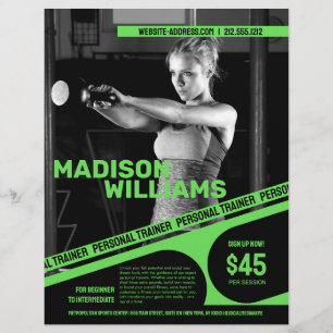 Prospectus 21,6 Cm X 24,94 Cm Gras Bright Green Personal Trainer Photo