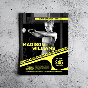 Prospectus 21,6 Cm X 24,94 Cm Gras Bright Yellow Personal Trainer Photo