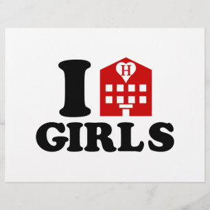 Prospectus 21,6 Cm X 24,94 Cm I Love Hotel Girls