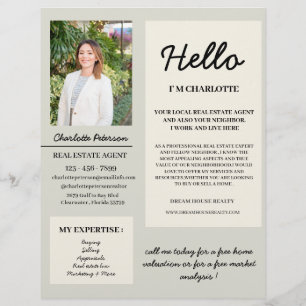 Prospectus 21,6 Cm X 24,94 Cm Immobilier Introduction Agriculture Promotion