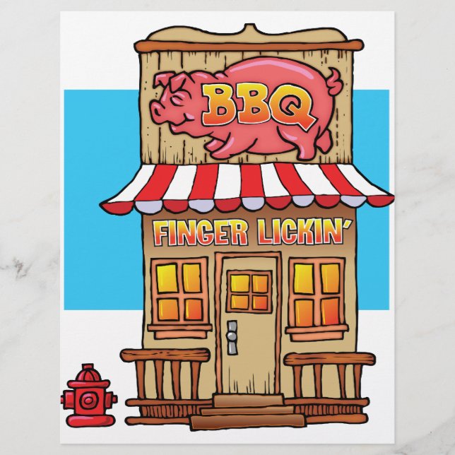 Prospectus 21,6 Cm X 24,94 Cm Joint BBQ (Devant)