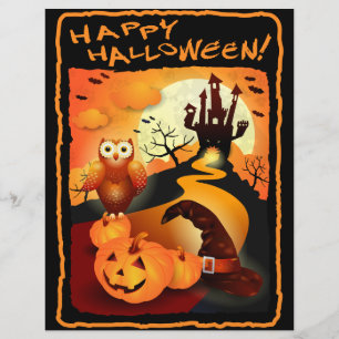 Prospectus 21,6 Cm X 24,94 Cm Joyeux Halloween !
