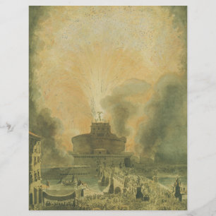 Prospectus 21,6 Cm X 24,94 Cm La Girandola au Castel Sant'Angelo