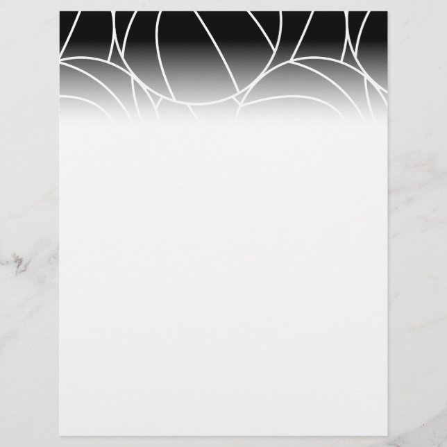 Prospectus 21,6 Cm X 24,94 Cm Lignes de basket-ball (Devant)