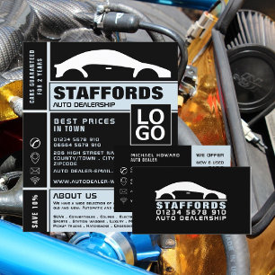 Prospectus 21,6 Cm X 24,94 Cm Logo automobile, concessionnaire automobile public