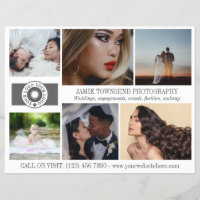 Logo Photo Collage Photographe professionnel QR