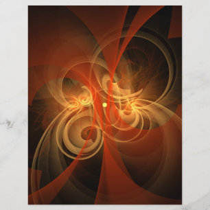 Prospectus 21,6 Cm X 24,94 Cm Magie du matin Circulaire d'art Abstrait