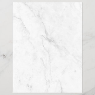 Prospectus 21,6 Cm X 24,94 Cm Marbre Blanc