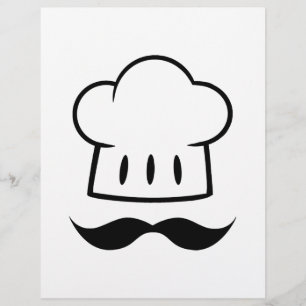 PROSPECTUS 21,6 CM X 24,94 CM MCBHM CARTOON GRAPHIQUE LOGO MASTER CHEF CASQUETTE