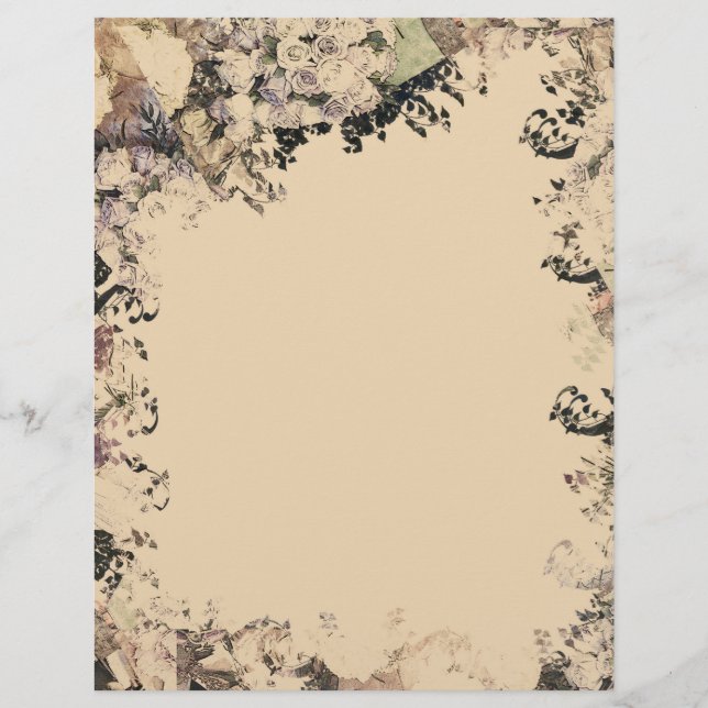 Prospectus 21,6 Cm X 24,94 Cm Modèle Arrière - plan (Devant)