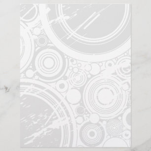 Prospectus 21,6 Cm X 24,94 Cm Modèle de dépliant : Cercles Grunge : Art Vectorie