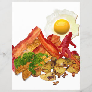 Prospectus 21,6 Cm X 24,94 Cm Mon Ketchup Gone Squatchine pour Bacon