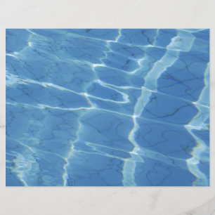 Prospectus 21,6 Cm X 24,94 Cm Motif bleu