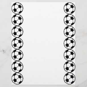 Prospectus 21,6 Cm X 24,94 Cm Motif de football