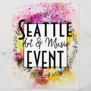 Prospectus 21,6 Cm X 24,94 Cm Music & Art Event