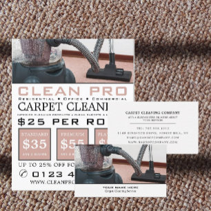 Prospectus 21,6 Cm X 24,94 Cm Nettoyeur de vide, Nettoyeurs de tapis, Service de