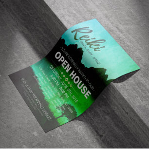 Prospectus 21,6 Cm X 24,94 Cm Open House Master et instructeur de yoga Reiki nat