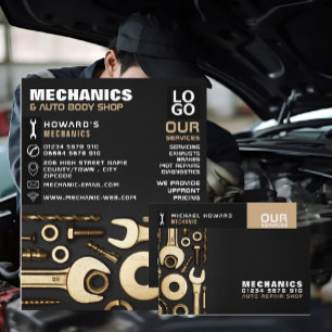 Prospectus 21,6 Cm X 24,94 Cm Outils Or, Auto Mécanique & Réparations Publicité