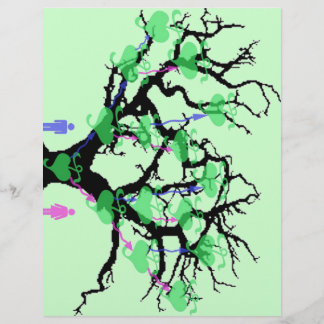 Prospectus 21,6 Cm X 24,94 Cm Pages de l'arbre généalogique