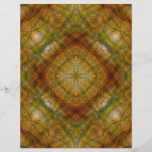 Prospectus 21,6 Cm X 24,94 Cm Papiers pour scrapbooking en vrac de jardin serein