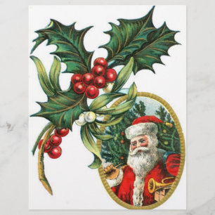 Prospectus 21,6 Cm X 24,94 Cm Père Noël