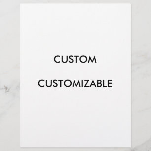 Prospectus 21,6 Cm X 24,94 Cm Personnaliser personnalisable vide