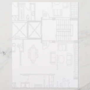 Prospectus 21,6 Cm X 24,94 Cm Plan de plancher