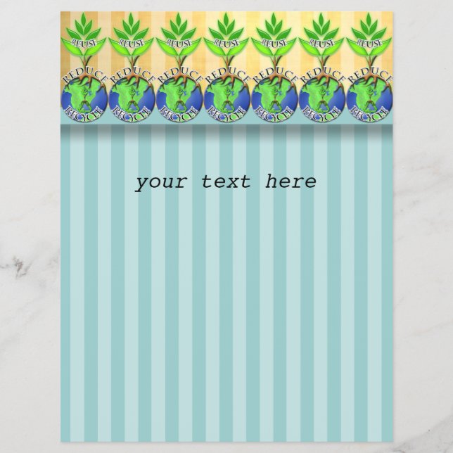 Prospectus 21,6 Cm X 24,94 Cm Réutiliser le cycle ReDuce (Devant)