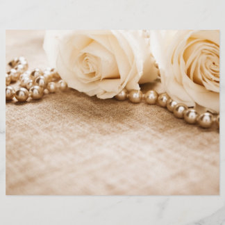 Prospectus 21,6 Cm X 24,94 Cm Rose et perles