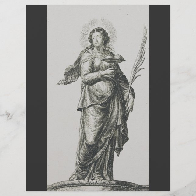 Prospectus 21,6 Cm X 24,94 Cm Saint-Agathe de Sicile (Devant)