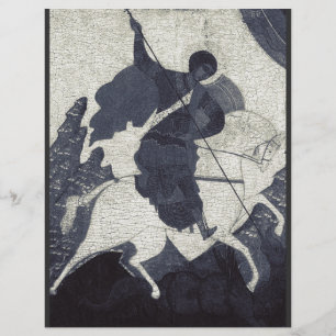 Prospectus 21,6 Cm X 24,94 Cm Saint Georges et le Dragon Grand Martyr