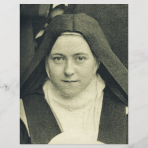 Prospectus 21,6 Cm X 24,94 Cm Saint Thérèse de l'Enfant Jésus et la Sainte Face