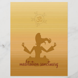 Prospectus 21,6 Cm X 24,94 Cm sanctuaire de méditation
