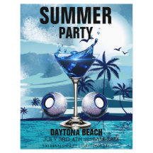 Summer Beach Party Promotion Marketing Event