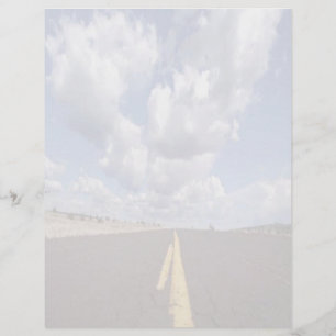 Prospectus 21,6 Cm X 24,94 Cm Sur la route no 2 Circulaire