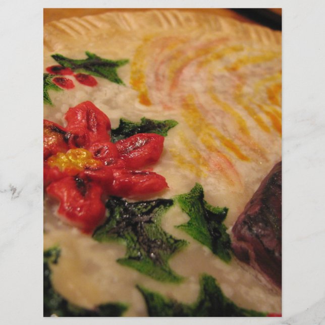 Prospectus 21,6 Cm X 24,94 Cm Tarte aux bougies (Devant)