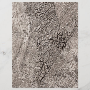 Prospectus 21,6 Cm X 24,94 Cm Texture en béton