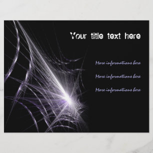 Prospectus 21,6 Cm X 24,94 Cm Toile d'araignée